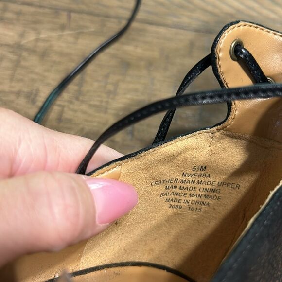 NWT Nine West ankle tie heels size 5.5 - Picture 6 of 8